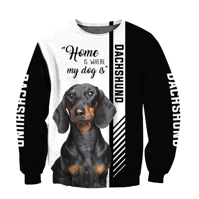 Dachshund 3D All Over Printed Shirts for Men and Women AM090102-Apparel-TT-Sweatshirts-S-Vibe Cosy™