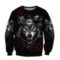 Wolf 3D All Over Printed Hoodie For Men and Women AM082071