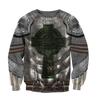 Irish Armor Warrior Chainmail 3D All Over Printed Shirts For Men and Women AM250204-Apparel-TT-Sweatshirts-S-Vibe Cosy™