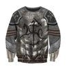 Lithuania Armor Knight Warrior Chainmail 3D All Over Printed Shirts For Men and Women AM120301-Apparel-TT-Sweatshirts-S-Vibe Cosy™