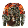 Hunting Deer Oreange Camo Unisex Shirts