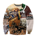 Mallard Duck Hunting 3D Printing Shirts for Men and Women AM020105-Apparel-TT-Sweatshirts-S-Vibe Cosy™