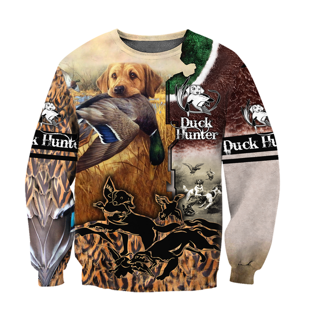 Mallard Duck Hunting 3D Printing Shirts for Men and Women AM020105-Apparel-TT-Sweatshirts-S-Vibe Cosy™