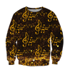 Music Note 3D All Over Printes-Apparel-HP Arts-Sweatshirt-S-Vibe Cosy™