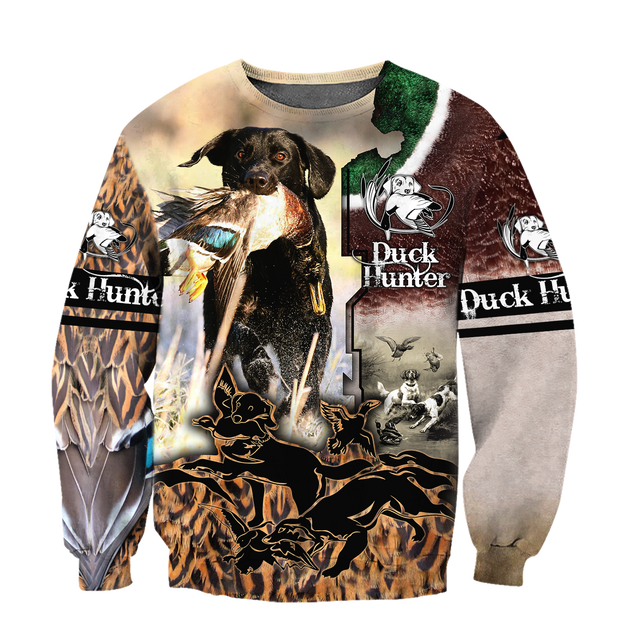 Mallard Duck Hunting 3D Printing Shirts for Men and Women AM020103-Apparel-TT-Sweatshirts-S-Vibe Cosy™