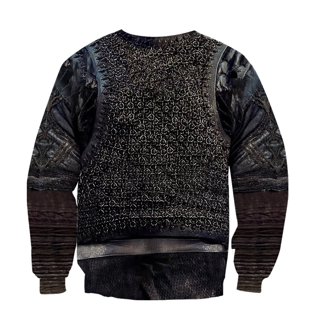 3D All Over Printed Vikings Armor Tops-Apparel-HP Arts-Hoodie-S-Vibe Cosy™