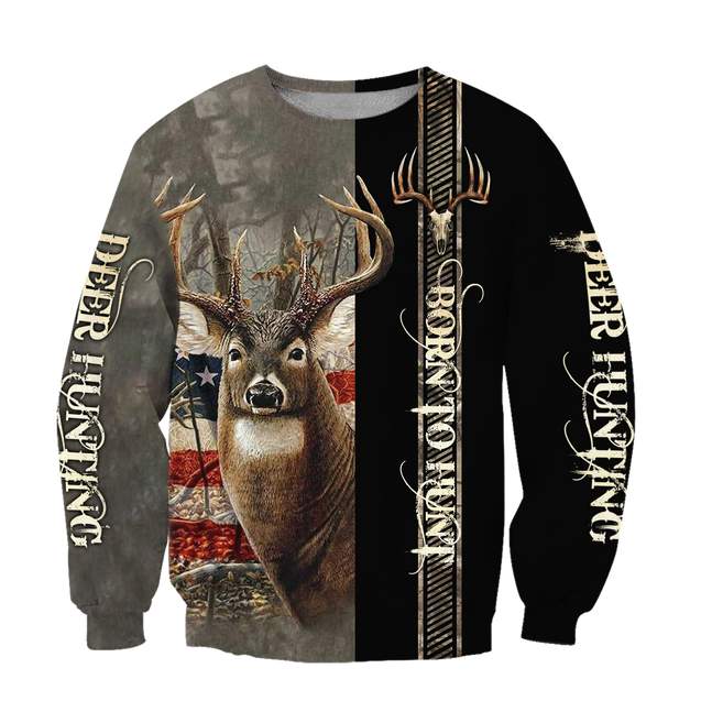 Deer Hunting 3D All Over Printed Shirts For Men and Women AM082007