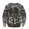 Irish Armor Warrior Knight Chainmail 3D All Over Printed Shirts For Men and Women AM260201-Apparel-TT-Sweatshirts-S-Vibe Cosy™