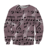 Musical Notes 3D All Over Printes-Apparel-HP Arts-Sweatshirt-S-Vibe Cosy™