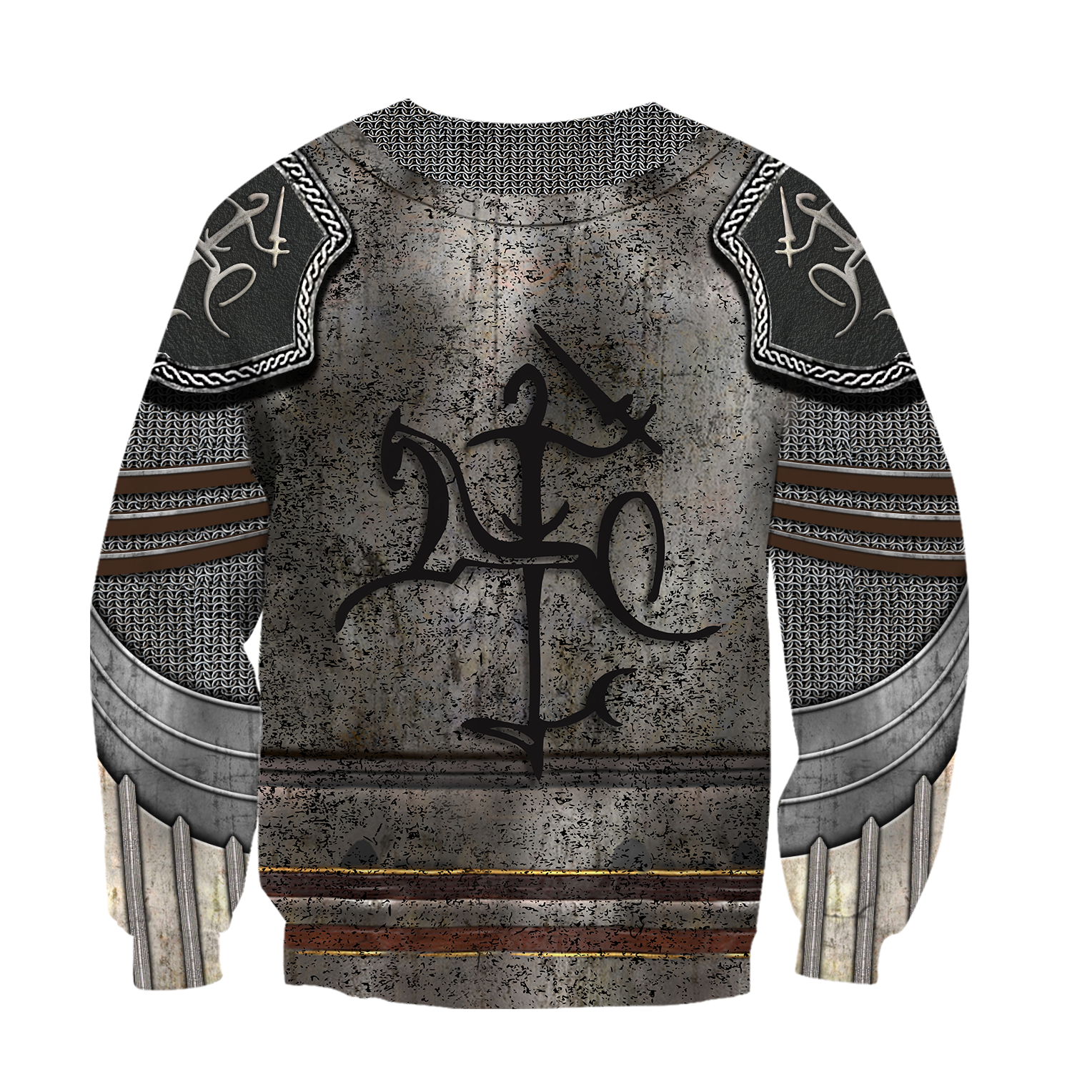 Lithuania Armor Knight Warrior Chainmail 3D All Over Printed Shirts For Men and Women AM120301-Apparel-TT-Hoodie-S-Vibe Cosy™