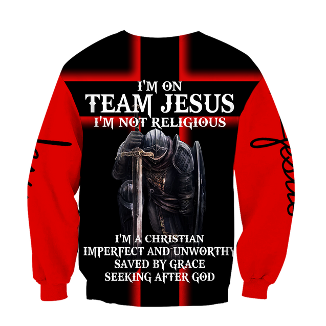 Premium Christian Jesus Catholic 3D Printed Unisex Shirts