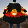 Australia Koori Kangaroo Aboriginal Flag™ Cloak For Men And Women