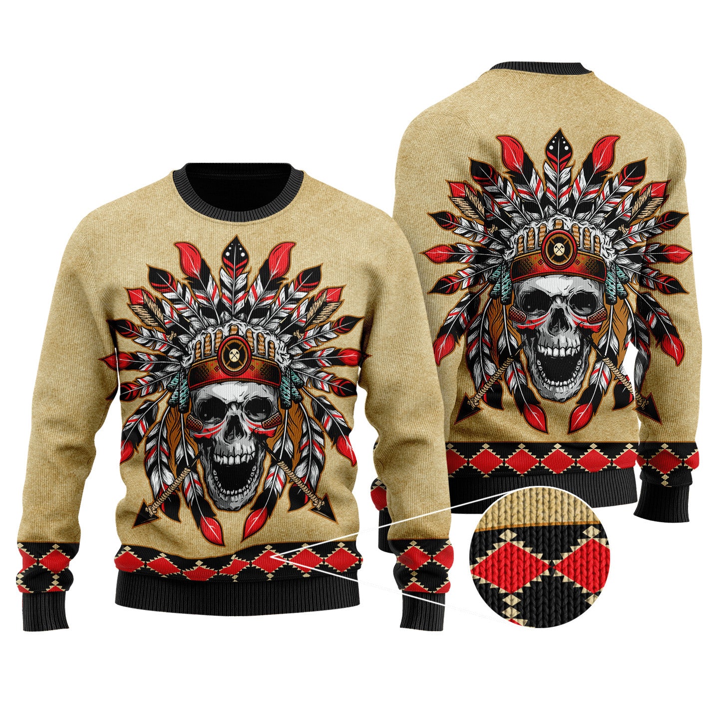 Native American 3D All Over Printed Unisex Shirts