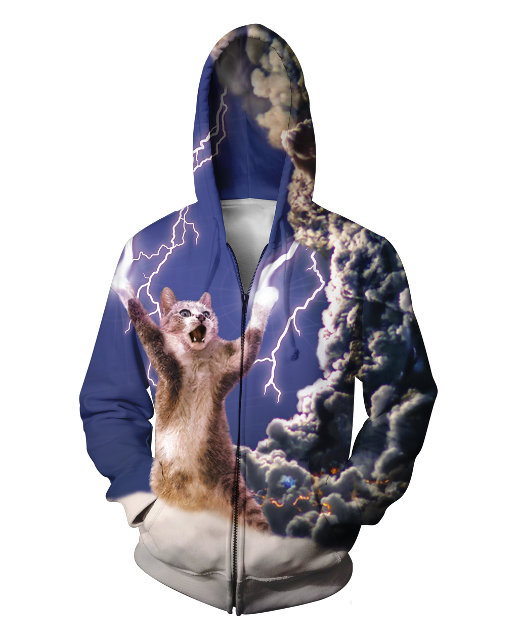 Thundercat Zip-Up Hoodie PL04032004-Apparel-PL8386-Zip-S-Vibe Cosy™