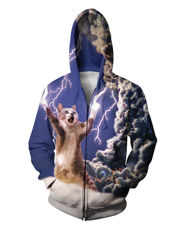 Thundercat Zip-Up Hoodie PL04032004-Apparel-PL8386-Zip-S-Vibe Cosy™