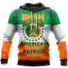 Irish St.Patrick day 3d hoodie shirt for men and women HVT31102002