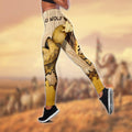 Wolf 3D All Over Printed Legging + Hollow Tank Combo