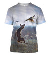 All Over Printed Hunting Dog Shirts-Apparel-HbArts-T-Shirt-S-Vibe Cosy™
