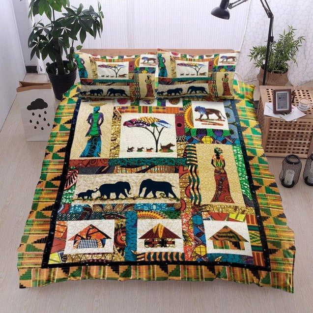 African Culture Bedding Set