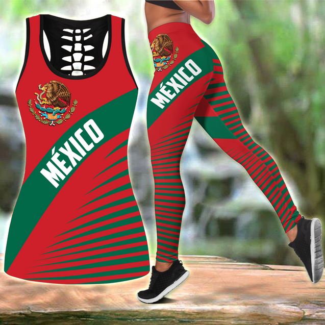 Mexico Special Combo Legging + Tank Limited by SUN QB06302002-Apparel-SUN-S-S-Vibe Cosy™