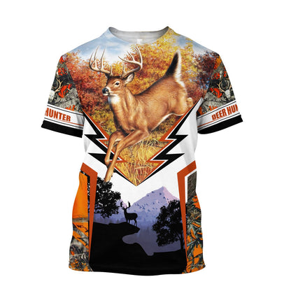 Deer Hunter 3D All Over Printed Shirts For Men LAM