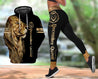 December Lion Queen 3D All Over Printed Shirt for Women