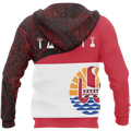 Tahiti Flag Curve Concept Allover Zip Hoodie A0-Apparel-Khanh Arts-Hoodie-S-Vibe Cosy™