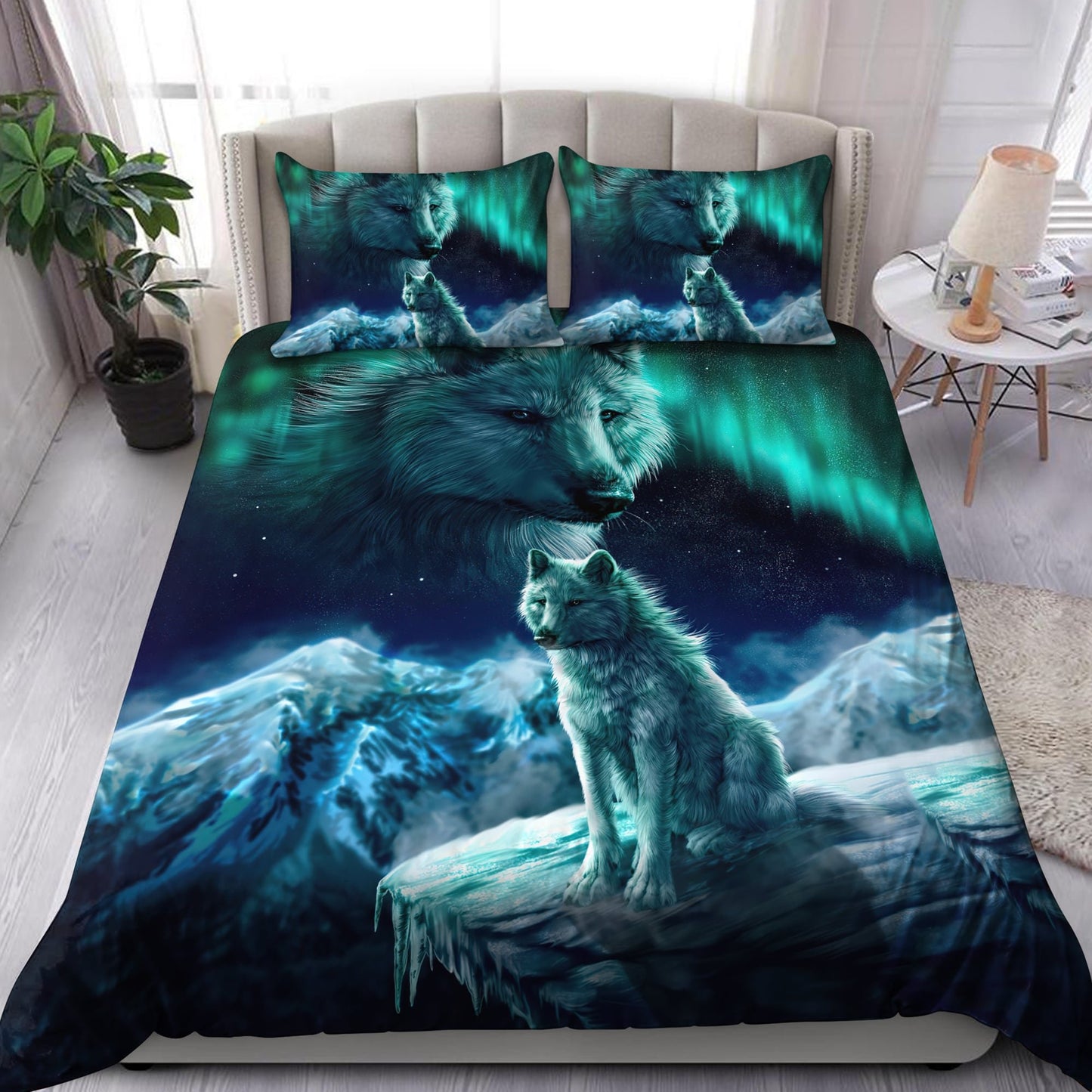 Wolf 3D All Over Printed Bedding Set