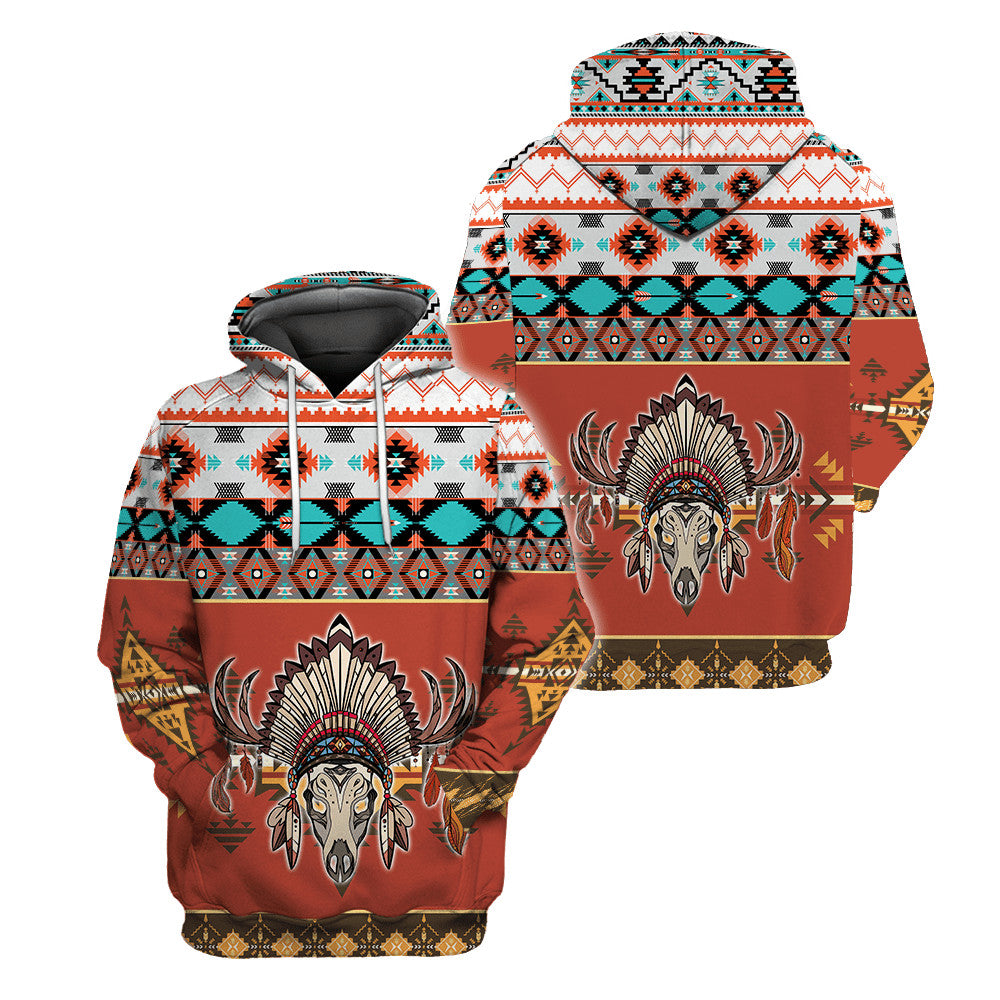 Native American 3D All Over Printed Unisex Shirts