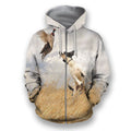 3D All Over Printed Hunting Dog Shirts-Apparel-HbArts-Zipped Hoodie-S-Vibe Cosy™