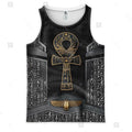 Ankh key of life ancient Egyptian 3D All Over Printed Shirts