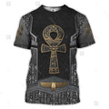 Ankh key of life ancient Egyptian 3D All Over Printed Shirts