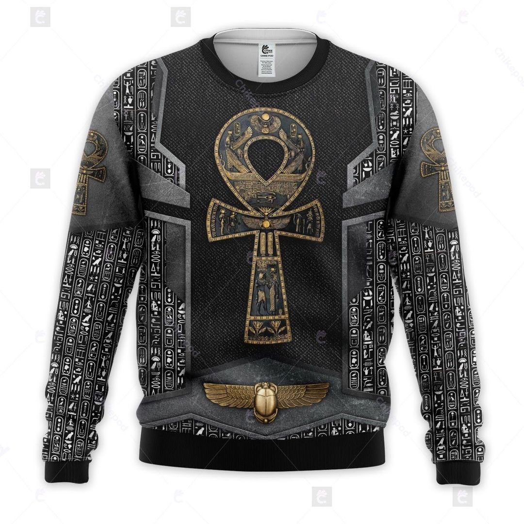 Ankh key of life ancient Egyptian 3D All Over Printed Shirts