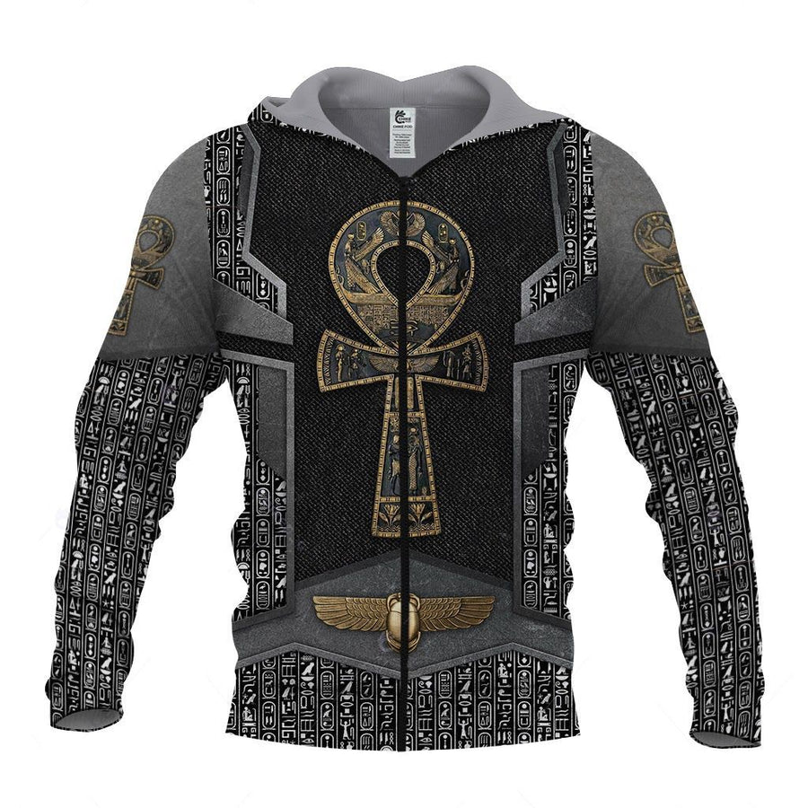 Ankh key of life ancient Egyptian 3D All Over Printed Shirts