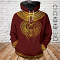 Khepri rising ancient Egyptian 3D All Over Printed Shirts