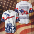American 3D All Over Printed Unisex Shirts