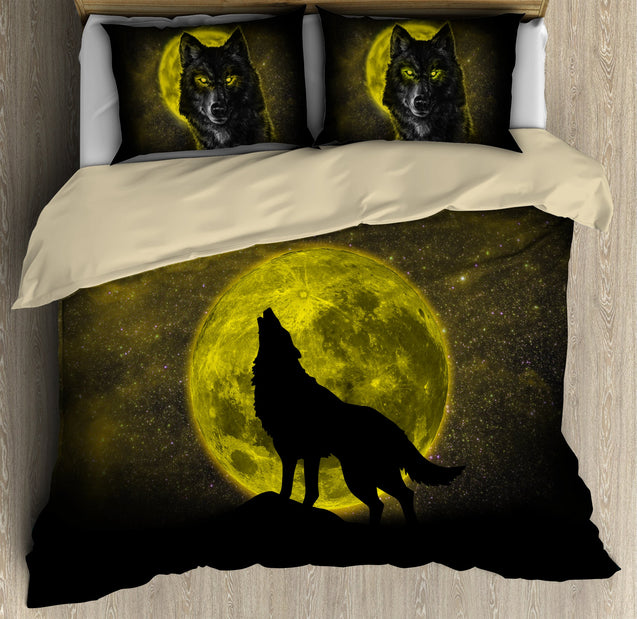 Wolf 3D All Over Printed Bedding Set