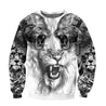 Double Alpha King Tattoo 3D All Over Printed  Unisex Shirts