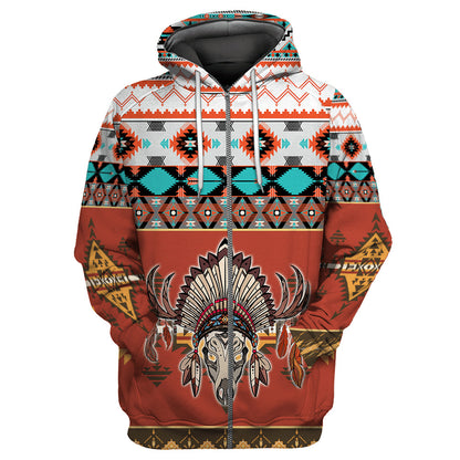 Native American 3D All Over Printed Unisex Shirts