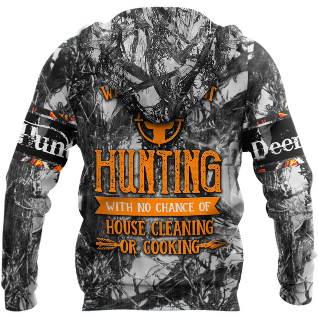 Premium Deer Hunting 3D All Over Printed Shirts