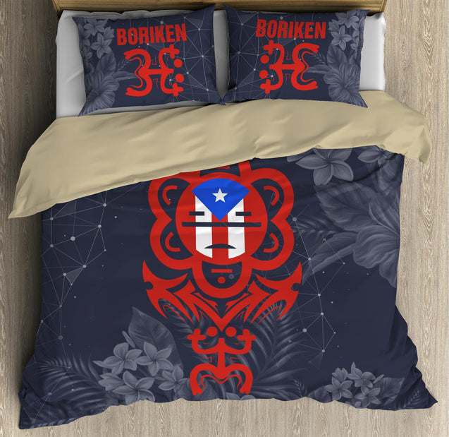 Puerto Rico Lover Bedding Set NTN07072001-BEDDING SETS-TQH-Twin-Vibe Cosy™