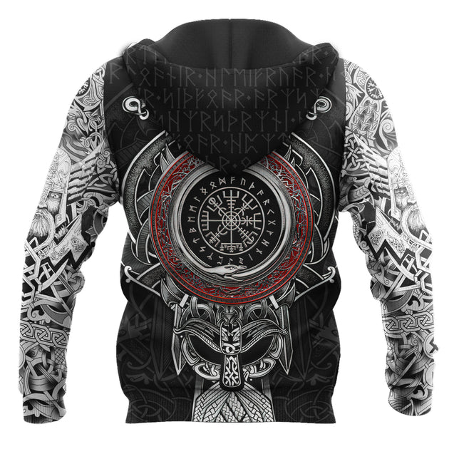 Viking Odin Tattoo 3D All Over Printed Unisex Shirts