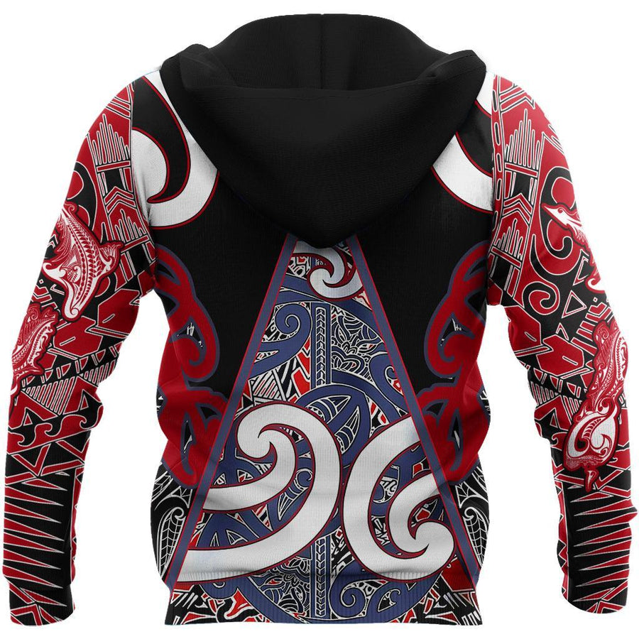 Maori rugby mangu 3d all over printed shirt and short for man and women