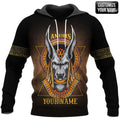 Custom name Anubis ancient Egyptian 3D All Over Printed Shirts