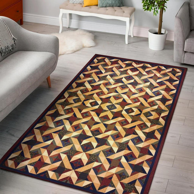 Native American 3D All Over Printed Rug