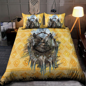 Wolf 3D All Over Printed Bedding Set