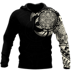 Aztec Mayan Tatoo 3D All Over Printed Shirts For Men and Women DQB07092001-Apparel-TA-Hoodie-S-Vibe Cosy™