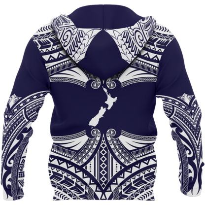 New Zealand - Wairua Aotearoa Pullover Hoodie NVD-Apparel-Dung Van-Hoodie-S-Vibe Cosy™