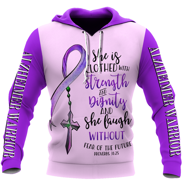 Alzheimer awareness Bible Verse 3D All Over Printed Shirts For Men and Women HHT04082002