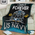 US Navy 3D All Over Printed Blanket